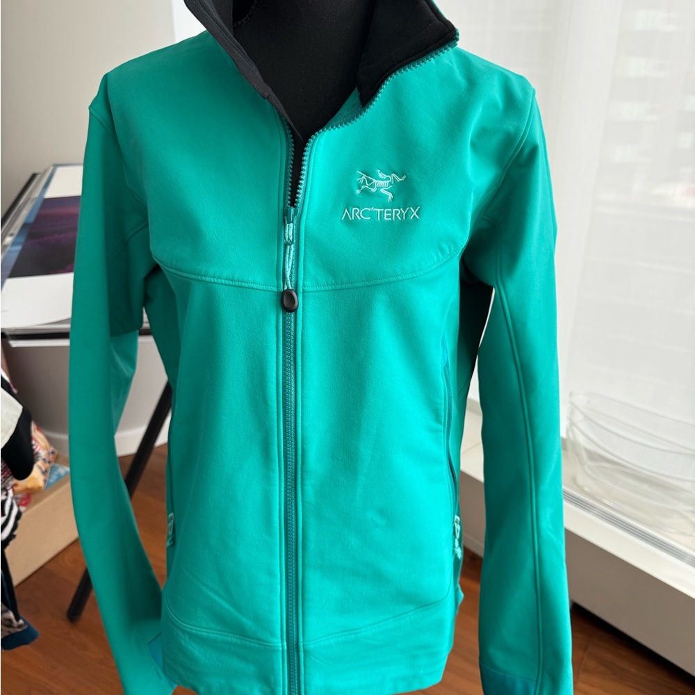 Teal Zip-Up Jacket